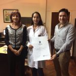 Entrega de certificados UFA al Servicio de Cardiología del Hospital Perrando