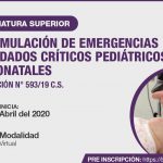Diplomatura Superior en Simulación de Emergencias y cuidados críticos pediátricos y neonatales