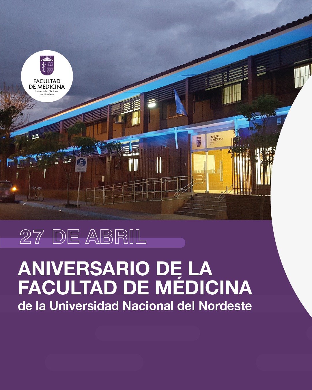 La Facultad de Medicina de la UNNE celebra su 71° aniversario como referente académico de excelencia