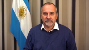 Prof. Mario Germán Pagno. Decano de la Facultad de Medicina de la UNNE