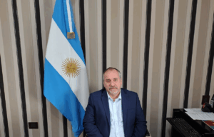 Prof. Mario Germán Pagno. Decano de la Facultad de Medicina de la UNNE